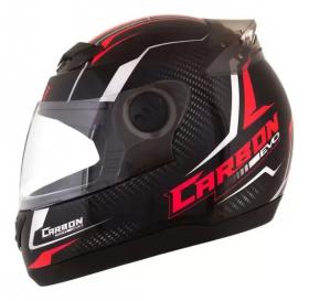 Capacete Pro Tork Liberty Evolution 788 G5 Carbon Preto e Vermelho